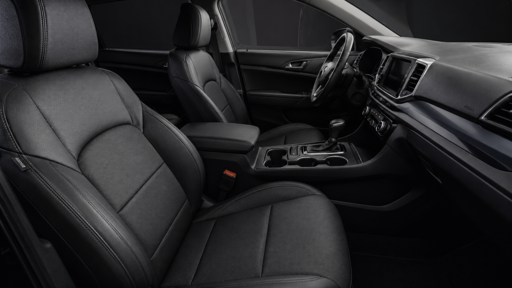Clean modern car interior after detailing